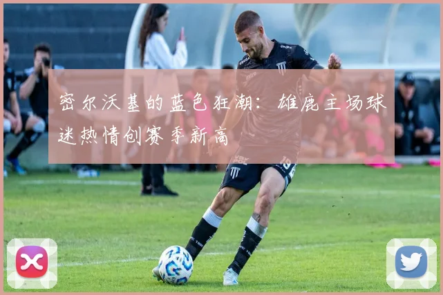 密尔沃基的蓝色狂潮：雄鹿主场球迷热情创赛季新高